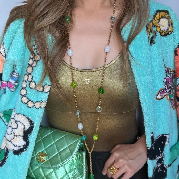 Chanel cruise swimsuit gold metallic - Picture 3 of 16